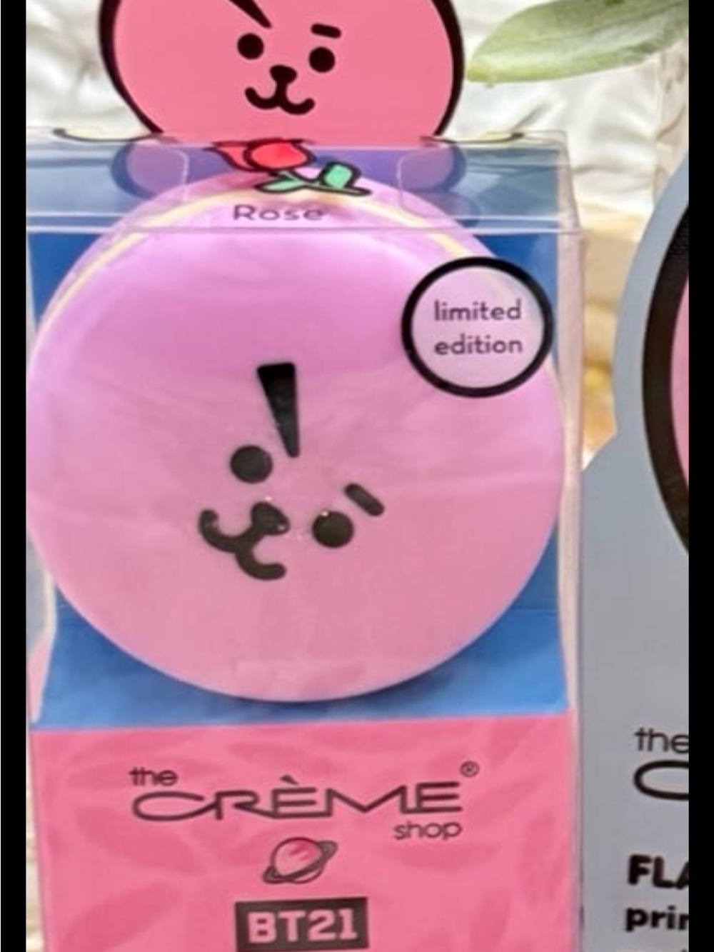 BT21 Rose Pink Limited Edition Lip Balm Compact